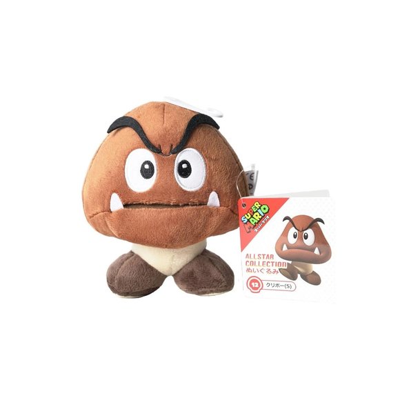 Nintendo Super Mario Bros All Star Mushroom Kingdom  Goomba Plush Bowser  Minion - Picture 1 of 5